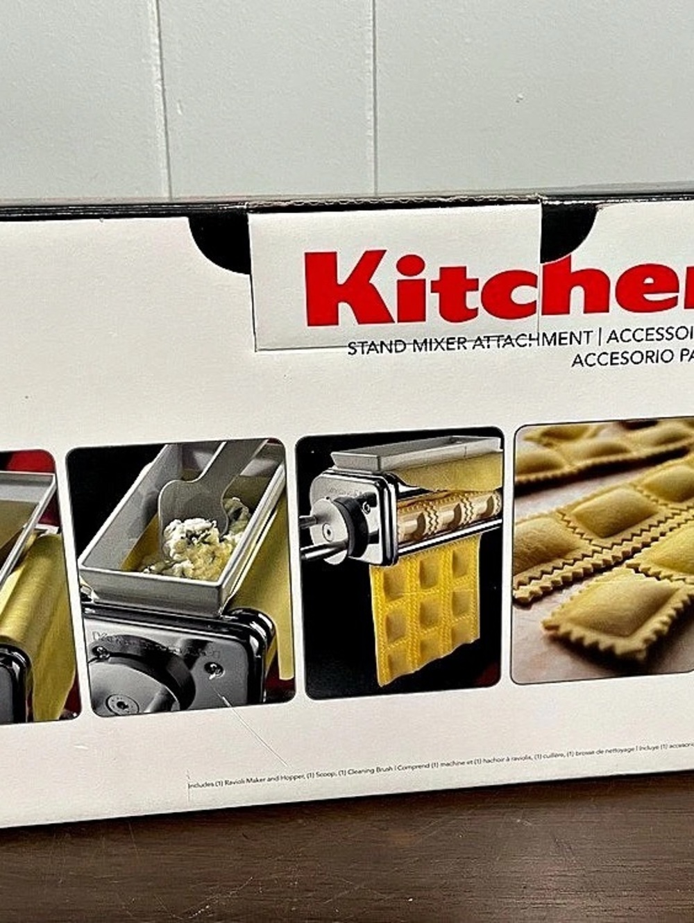 KitchenAid KRAV Ravioli Maker Stand Mixer Attachment - New In Box